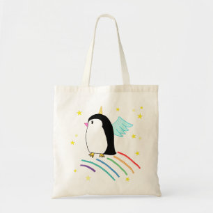 Tela Bolso mágico de Uniguin del pingüino del unicorn
