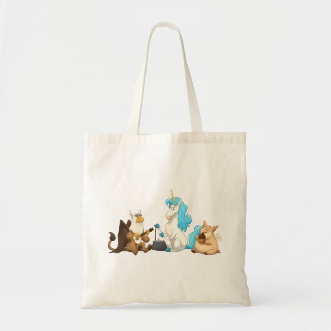 Tela Bolso mitológico de la banda de jarro (Frente)