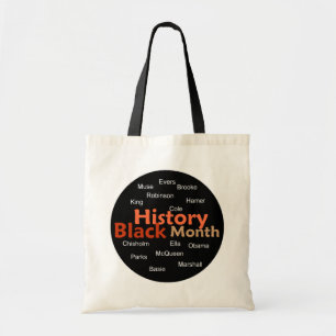Tela Bolso NEGRO del MES de la HISTORIA