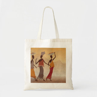 Tela Bolso orgánico de las mujeres africanas