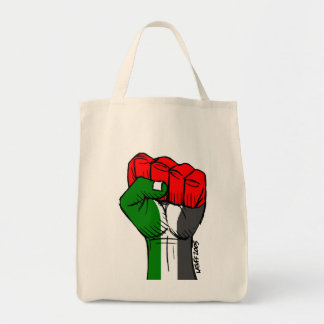 Tela Bolso palestino del puño de Carlos Latuff