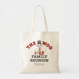 Tela Bolso para la Reunión Familiar de Woo
