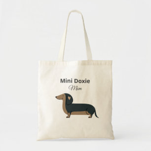 Tela Bolso para mamá de Mini Doxie Regalo de perro en m