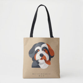 Tela Bolso para mamá moderno de Bernedoodle - Tri-Co ge