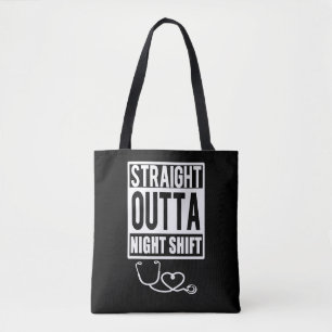 Tela Bolso para mujer de Outta de noche de la enfermera
