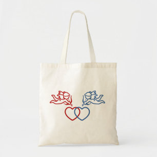 Tela Bolso personalizado de Cupid Strikes TWICE - elegi