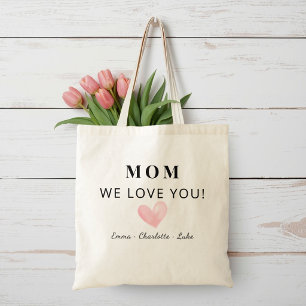 Tela Bolso Personalizado de Mamá Tendencia Nosotros Te