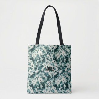 Tela Bolso personalizado de mármol con tinte Tie-Dye
