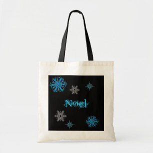 Tela bolso personalizado del copo de nieve