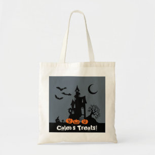 Tela Bolso personalizado del truco o de la invitación