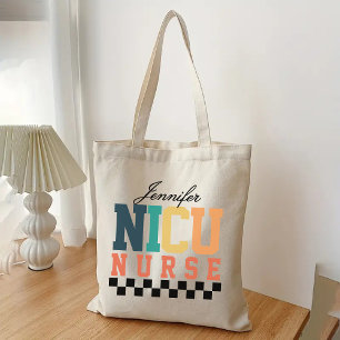 Tela Bolso personalizado para enfermera de UCIN, regalo