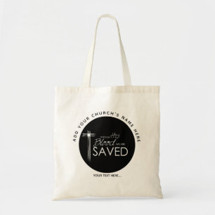 Tela Bolso promocional de la iglesia - totes religiosos