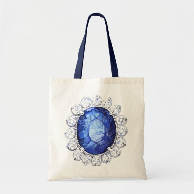 Tela Bolso real del zafiro de PMACarlson (Frente)