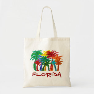 Tela Bolso reutilizable de las palmeras de la Florida