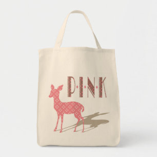 Tela Bolso rosado de Eco del ultramarinos de Bambi