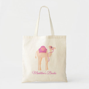 Tela Bolso rosado de la biblioteca de los chicas lindos