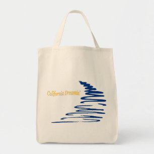 Tela Bolso Squiggly de Lines_California Dreamin