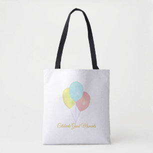Tela Bolso Tot de Tres Globos de Moda