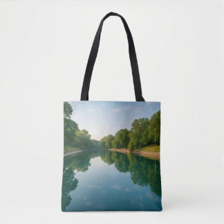 Tela Bolso Tote Barton Springs - Diseño de Austin Texas