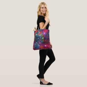 Tela Bolso tote Campo de Estrellas Deslumbrante