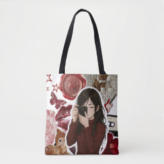 Tela Bolso tote con estilo de Pinterest