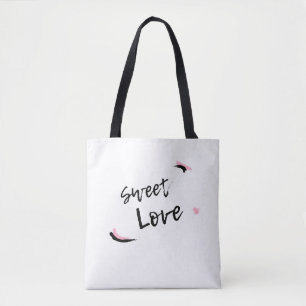 Tela Bolso tote de amor dulce
