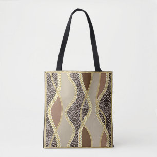 Tela Bolso tote de cadena