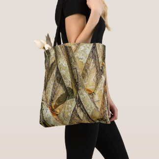 Tela Bolso tote de camuflaje de lagarto