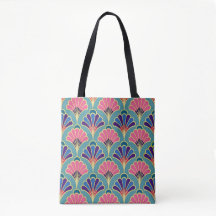 Bolso tote de estilo de abanico bonito