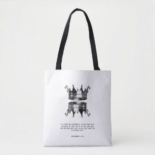 Tela Bolso Tote de Fe Cristiana Audaz