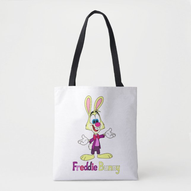 Tela Bolso tote de Freddie Bunny (Anverso)