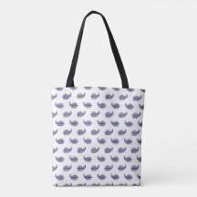 Bolso Tote de Hoja Costera Índigo Regalo