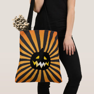 Tela Bolso tote de impresión total, grande