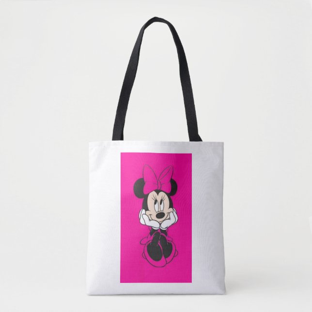 Tela Bolso tote de Minnie mouse (Anverso)
