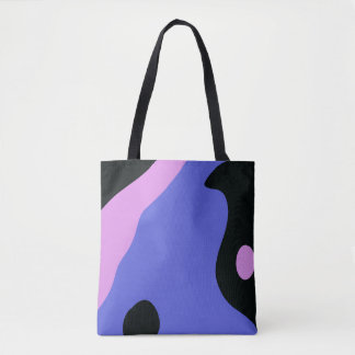 Tela Bolso Tote de Moda | Aura Negro por AdzSpirit