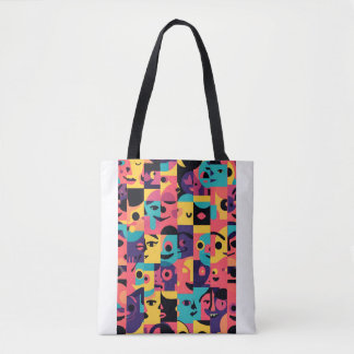 Tela Bolso tote de moda – Bolso minimalista y moderno