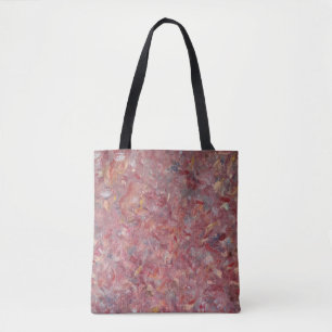 Tela Bolso Toté de Terciopelo Rojo
