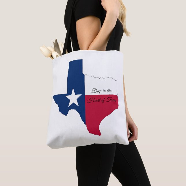 Tela Bolso Tote de Texas (Detalle)