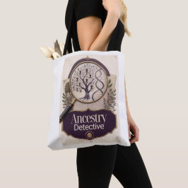 Tela Bolso Tote Detective de Ascendencia