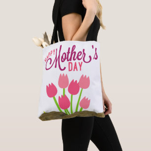 Tela Bolso tote Día de la Madre