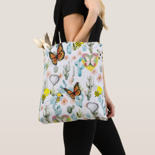 Tela Bolso tote Día de la Madre