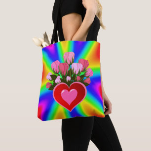 Tela Bolso tote Día de la Madre