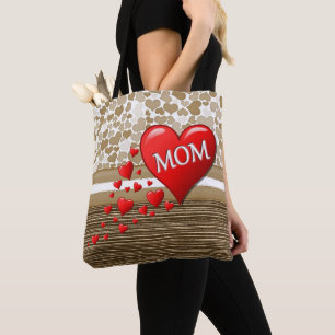 Tela Bolso tote Día de la Madre
