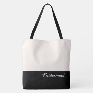 Tela Bolso tote elegante para dama de honor