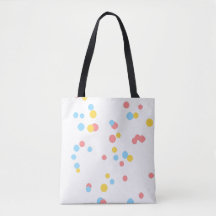 Bolso Tote Floral Artístico de Flor Abstracta