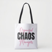 Bolso tote Gestor de Caos Organizado