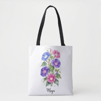Tela Bolso Tote Gloria Matutina de Septiembre