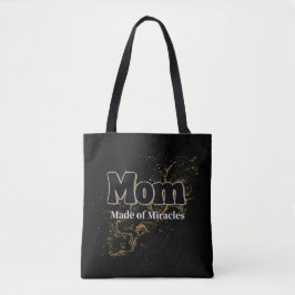 Tela Bolso tote Hecha de Milagros para Mamá – Para Mamá