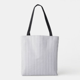 Tela Bolso tote minimalista de raya fina de lujo