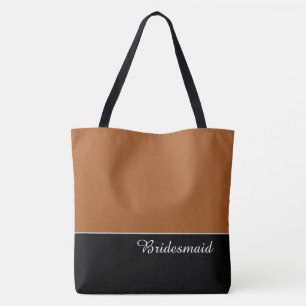 Tela Bolso tote para dama de honor chic